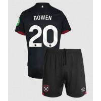 Dětský fotbalový dres West Ham United Jarrod Bowen #20 2024-25 Venkovní Krátký Rukáv (+ trenýrky)